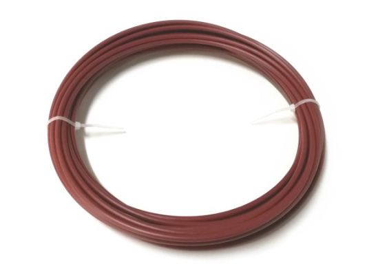Plastic welding rod PE-HD 4mm round Oxide red (RAL3009) 10 Meter